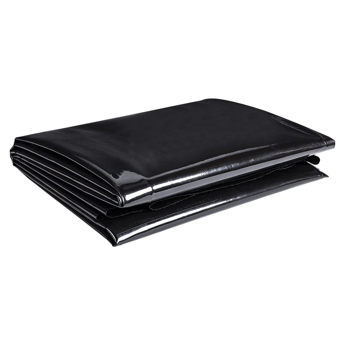 ToLanbbt Pond Liner 4 x 7 Ft HDPE Pond Liners, 20 Mil UV Resistant Preformed Pond Liner Easy Cutting, Pond Liner for Natural Looking Ponds, Waterfall, Koi Pondsand Water Garden (Black)