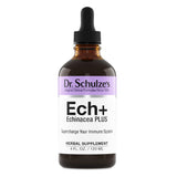 Dr. Schulze's Echinacea Plus | Echinacea Root and Seed | All Organic Extract | Gluten-Free & Non-GMO for Immune System Support | 4 oz