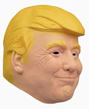 LEKA NEIL Donald Trump Realistic Celebrity Masks Latex Costume for Adults American Campaigner Mask Great Halloween Costume Accessory Cosplay Props Adult size Orange