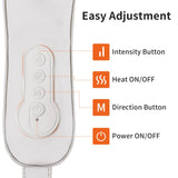 Neck Massager with Heat - Personal Massagers for Neck and Back, Electric Kneading Massage Tools for Pain Relief DeepTissue, Gifts for Men Women Mom Dad