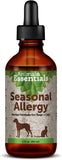 Animal Essentials Seasonal Allergy for Dogs & Cats - Allergy Relief, Licorice Root, Seasonal Support, Liquid Drops, Herbal Formula - 2 Fl Oz