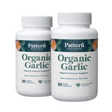 Pattern Wellness Organic Garlic Capsules - 1000mg, 60 Vegan Capsules