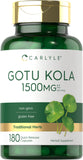 Carlyle Gotu Kola 1500mg Traditional Herb - 180 Capsules