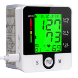 Greetmed Wrist Blood Pressure Monitor, Talking Digital Automatic Blood Pressure Machine, Rechargeable Blood Pressure Cuff for Home Use, Adjustable Bp Cuff, Large 3 Color Backlit LCD Display