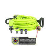 FLEXZILLA® Garden Hose Kit with Quick Connect Attachments, 1/2" x 50' ZillaGreen