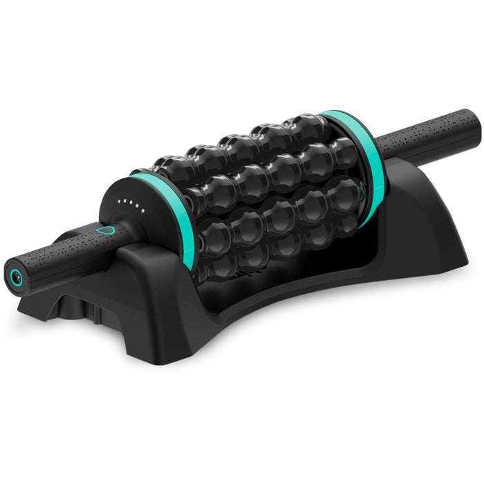 Chirp RPM Rolling Percussive Massager, Percussive Therapy, Whole Body Relief, Deep Tissue and Muscle Recovery, Percussion Massage, Rechargeable, Hands-Free Base, Powerful, 5-Speed Reversible Spin