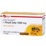 Dr. Wolz Zell Oxygen + Royal Jelly 1000 mg Supplement (14 Vials) Pure Bee Gold, Vitamin B, Biotin | Energy Metabolism Booster | Help Restore Healthy, Radiant Skin
