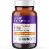 New Chapter Reishi Mushroom - LifeShield Reishi for Healthy Aging + Organic Reishi Mushroom + Vegan + Non-GMO, Nootropic Ingredients - 60 ct