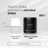 Toniiq Ultra High-Strength DHEA 25mg – Highly Purified Micronized DHEA Supplement – 180 Capsules