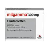 Milgamma® 300 mg Vitamin B1 Film-Tablets with Benfotiamine – 30 Count