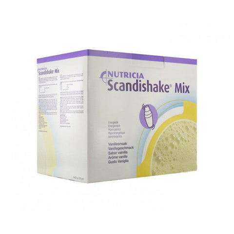 Nutricia Scandishake Mix Dietary Food Taste Vanilla 6 Sachets