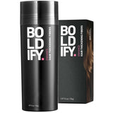 BOLDIFY Hair Fibres for Thinning Hair (HAZEL BROWN) - 56g Bottle - Undetectable & Natural Hair Filler Instantly Conceals Hair Loss - Hair Powder Thickener, Topper for Fine Hair for Women & Men