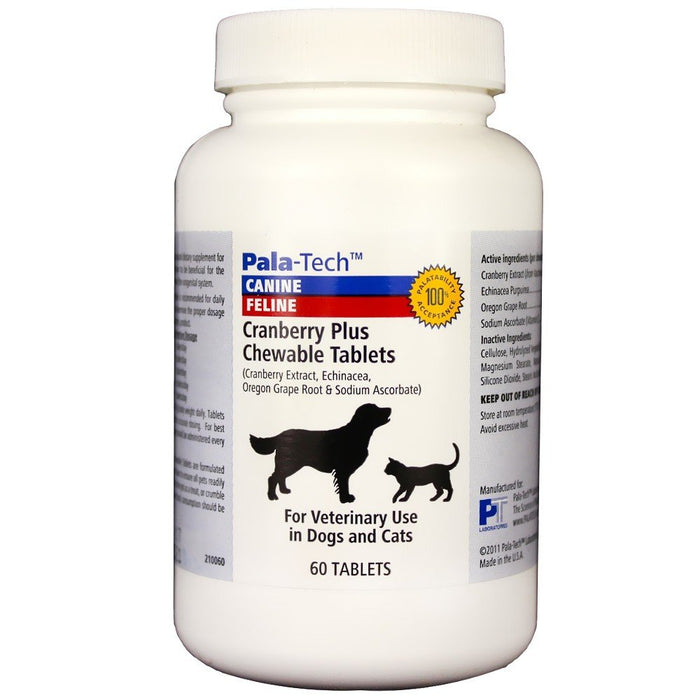 PalaTech Cranberry Plus Chewable Tablets (60 tabs) by Pala Tech