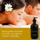 Nooky Massage Oil with Premium Natural Ingredients. Relaxing Essential and Sweet Almond Oils for Massaging 16 Ounces