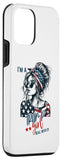 iPhone 12 mini I'm A Trump Girl Deal With It Patriotic Trump Girl us flag Case