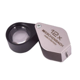 ESCHENBACH Inspection Loupe Folding Metal Magnifier 12x Magnification 1176-12