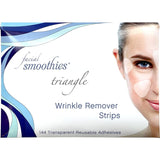 Smoothies Triangle Anti Wrinkle Patches for Face Overnight – Face Tape for Elevens, Crows Feet and Lip Lines, 144 Count per Box – Made in the USA