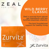 Zurvita- Zeal for Life- Wellness 10 Count Single- Wild Berry (Classic)