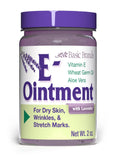 Basic Brands - Vitamin E Ointment - 2 oz - Moisture Enhancing - Can Help Reduce Appearance of Scars, Stretch Marks, Fine Lines & Wrinkles - 2-Pack