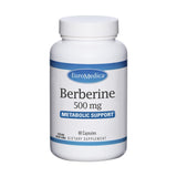 Euromedica Berberine 500 mg - 60 Capsules - Indian Barberry - Metabolic Support - Non-GMO, Vegan - 60 Servings