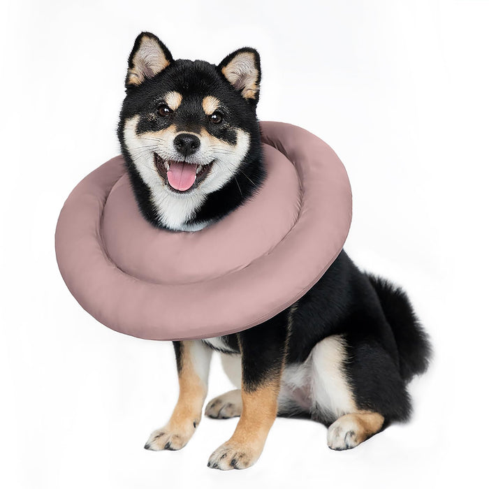 Dog Cones for Medium Dogs,Comfortable Adjustable Soft Dog Cone Alternative After Surgery,Elizabethan Donut Collar for Medium Dogs Recovery,Different Sizes for Cats,Large Dogs and Small Dog