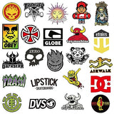 100 PCS Vinyl Random Skateboard Cool Stickers no Repeat Stickers Notebook Stickers Guitar Trolley case Stickers Waterproof car Graffiti Stickers The Teen Boys and Girls