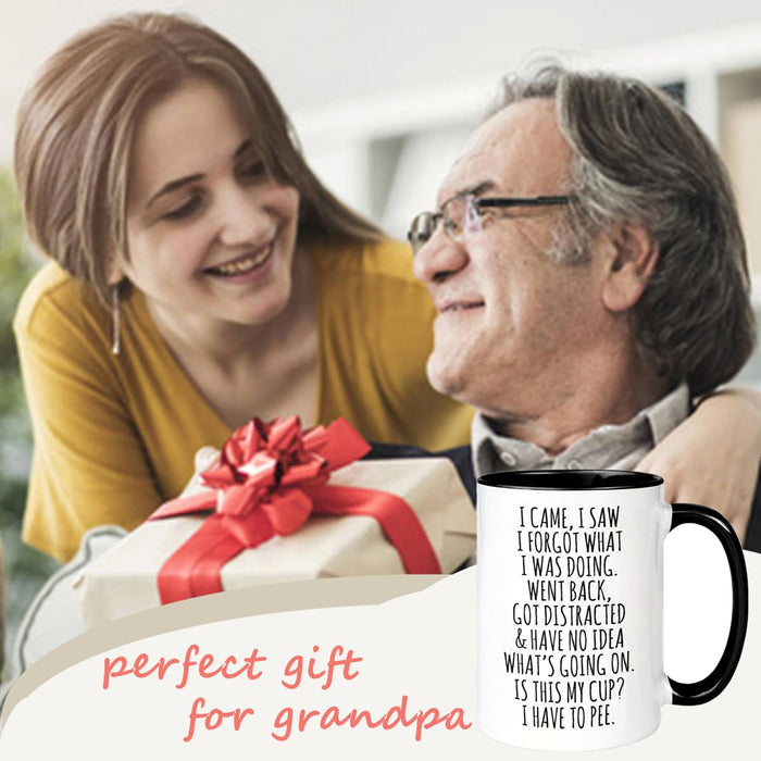 Funny Mug For The Elderly, Funny Sarcastic gifts for Old People,11oz Ceramic Coffee Mug/Tea Cup, Senior Citizens Mug, For Senior Women And Men, Birthday, Mothers Day, Fathers Day, Christmas Mug