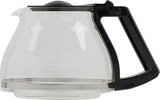 Melitta Replacement Jug Look IV, Capacity 1.25 Litre, For Filter Coffee Makers LOOK IV, Black