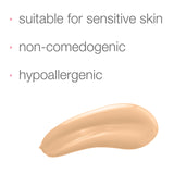 Neutrogena Healthy Skin Sensitive Skin Serum Foundation with Pro-Vitamin B5, Color Correcting & Pore Minimizing Liquid Foundation & Face Serum, Buildable Coverage, Light/Medium 01, 1 oz