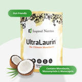Inspired Nutrition UltraLaurin ® Supplement for Immune Support and Gut Health - Monolaurin Pellets - 21oz - 200 Servings, 3000 mg Each