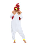 LABULA Slim Fit Unisex Adult Onesie Animal Pajamas Halloween Cosplay Sleepwear White