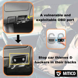 MITI OBD Protector | Metal OBD2 Port Lock Cap | Car Anti-Theft OBD Locking Device | Model F