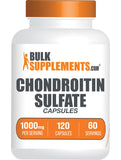 BULKSUPPLEMENTS.COM Chondroitin Sulfate Capsules - Chondroitin Sulfate Supplements, Chondrotin Sulfate 1000 mg - Bone & Joint Supplement, Gluten Free, 2 Capsules per Serving, 120 Capsules