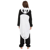 MAJ&COS Onesie Panda Animal Costume Adult Pajamas Cosplay Halloween Unisex Onesies Women Men