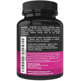 Purest vantage D Mannose Capsules with 600mg D-Mannose Powder Per Cap - with Added Cranberry and Dandelion Extract to Aid in Bladder, Urinary Tract and UTI Support - 120 Veggie Caps