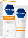 Dermalex Acne Treatment Cream – Clinically Proven to Treat Mild to Moderate Acne Symptoms – 30 g