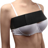 Post Op Breast Augmentation Bra Band | Breast Implant Chest Brace For Women | Compression Wrap Post Surgery Bra Belt | No Bounce Stabilizer Strap | Sports Bra Alternative Running (Fits Most)