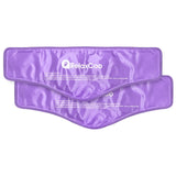 RelaxCoo Neck Ice Pack Wrap, Reusable Gel Ice Pack for Neck Shoulders, Cold Compress Therapy for Pain Relief, Injuries, Swelling, Bruises, Sprains, Inflammation and Cervical Surgery Recovery Purple-2