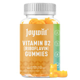 Joywiit Vitamin B2 Gummies Riboflavin 500mg for Adults, Migraine Relief & Nervous System Support，Orange Flavor, Non GMO, Vegan, Pectin - 120 Counts