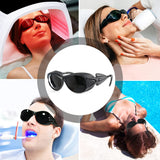 ULTREMA Red Light Therapy Glasses, Eyes Protection for Tanning Goggles, Laser Safety Glasses IPL 200-2000nm, Eye Protection for Red Light Therapy.