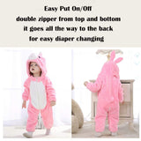 Baby Bunny Costumes Unisex Toddler Outfit Halloween Dress Up Romper 24-30 Months