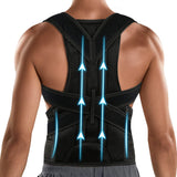 Posture Corrector for Men&Women - Back Brace for Lumbar Support and Upright - Breathable Back Straightener Back Corrector Posture Improve and Neck, Back, Shoulder Pain Relieve,X-Large(37-42 Inches)