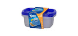 Ziploc Container Large Rectangle, 9 cup Containers - 2 ct