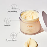 OUAI Body Cream, St. Barts - Hydrating Whipped Body Cream with Cupuaçu Butter, Coconut Oil and Squalane - Softens Skin and Delivers Healthy-Looking Glow - Sulfate-Free Skin Care - 7.5 Oz