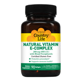 Country Life Vitamin E Complex, 90 Softgels