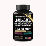 Marbolox NutraVitalia Dynamic Vitality Super Blend - Sea Moss, Black Seed Oil, Ashwagandha & More - Enhanced Energy & Immunity, 2 Pack