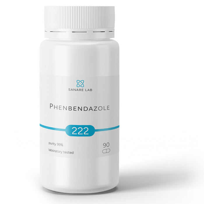 Phenbendazole Supplement – 222 mg, 90 Capsules