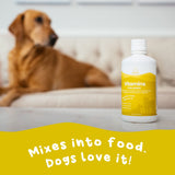 100% Natural Dog Vitamins and Supplements - Liquid Multivitamin for Dogs - Senior Dog Vitamins - Vitamins for Dogs with Probiotics - Usa Made Vitamin for Dogs - Pet Vitamins for Dogs & Dog Supplements