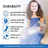 Brownmed - Seal-Tight Freedom Cast & Bandage Protector - Toddler & Child Arm Cast Protector for Shower & Swimming - Reusable, Waterproof Cast Shower Cover - Pediatric Arm