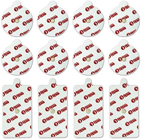 PowerDot 2.0 Compatible Electrodes with Magnetic Connector. 12 Premium PowerDot 2.0 Compatible Replacement Pads (Version 2 - Magnetic)